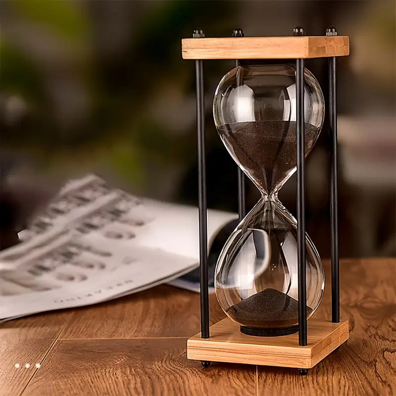 Wooden Decorative Hourglass